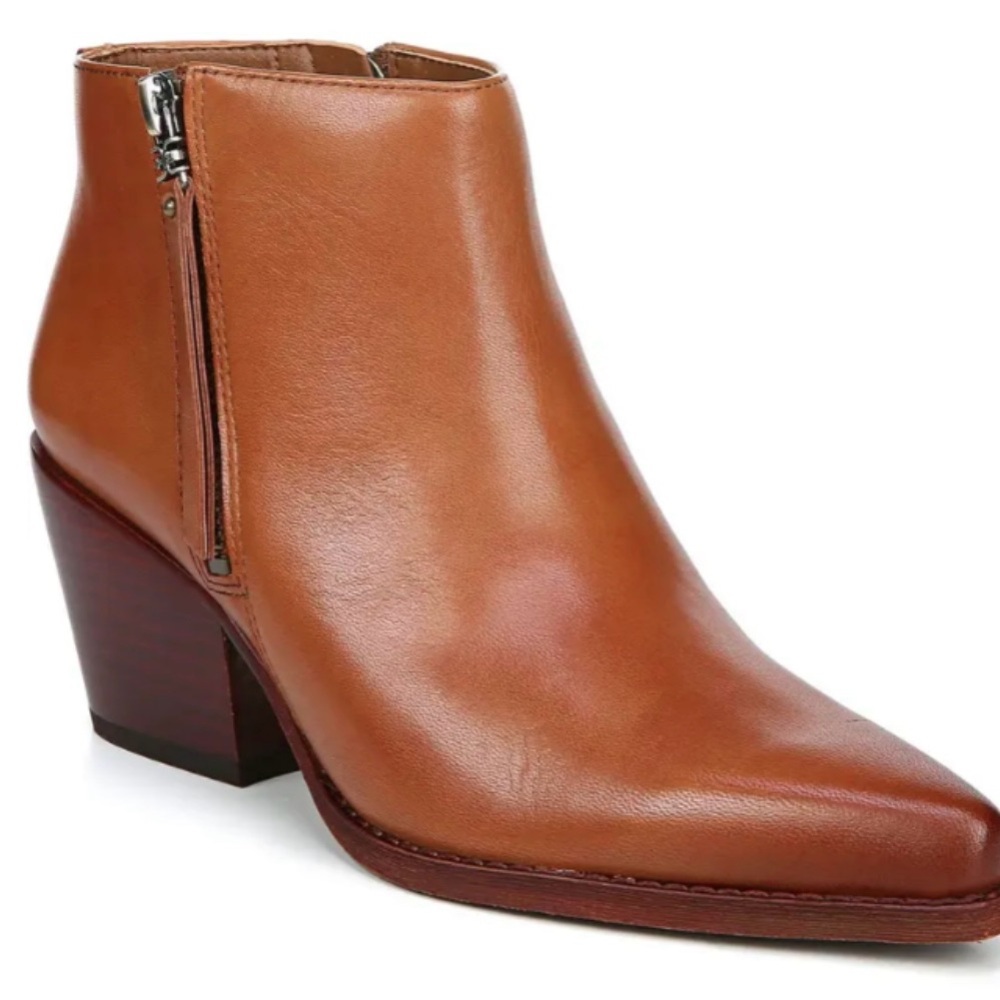 Sam Edelman Tan Ankle Booties - Picture 2 of 7